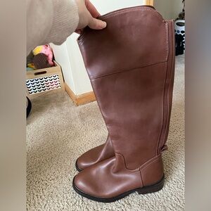 Brown Knee-High Boots